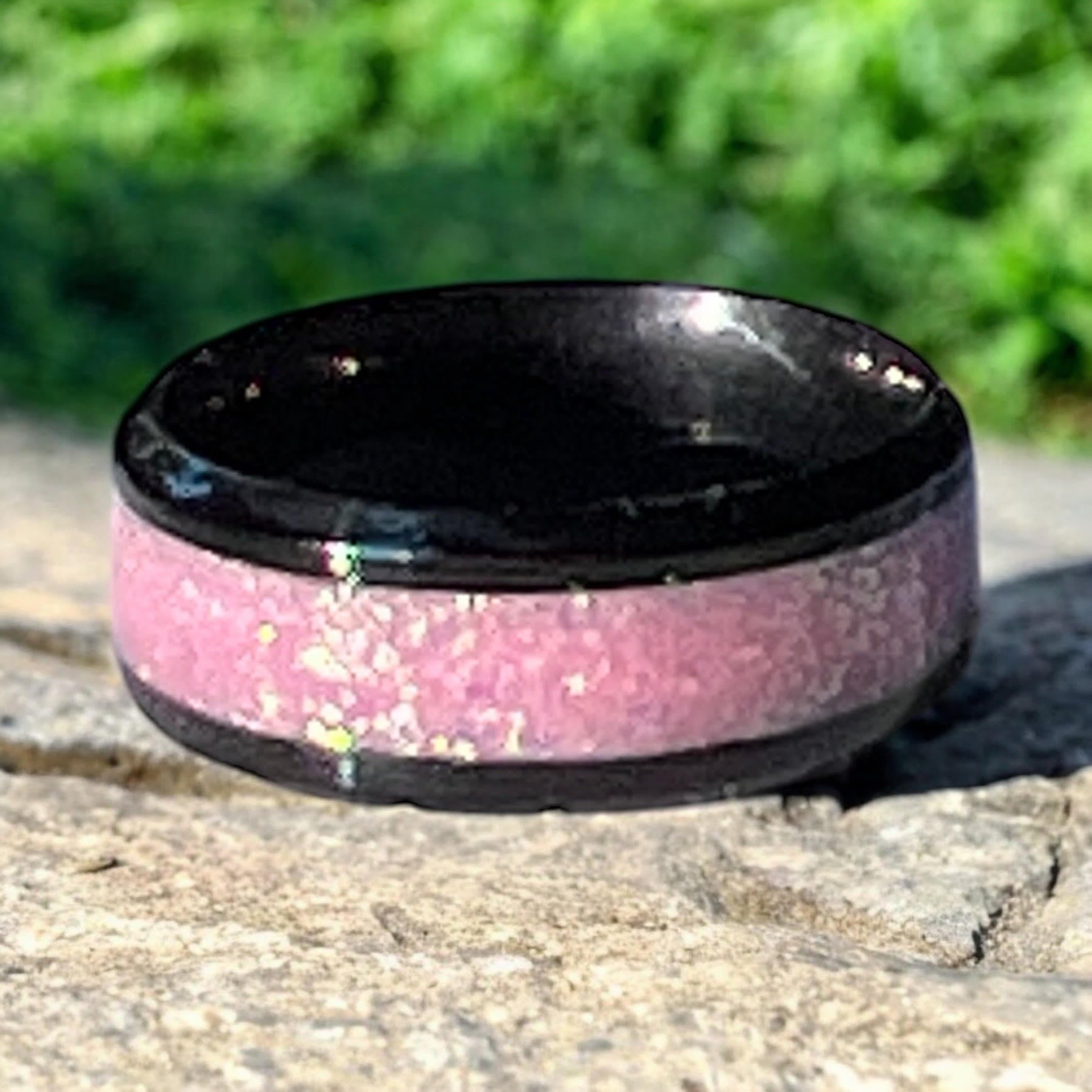 Pink Cotton Candy Stainless Steel Ring