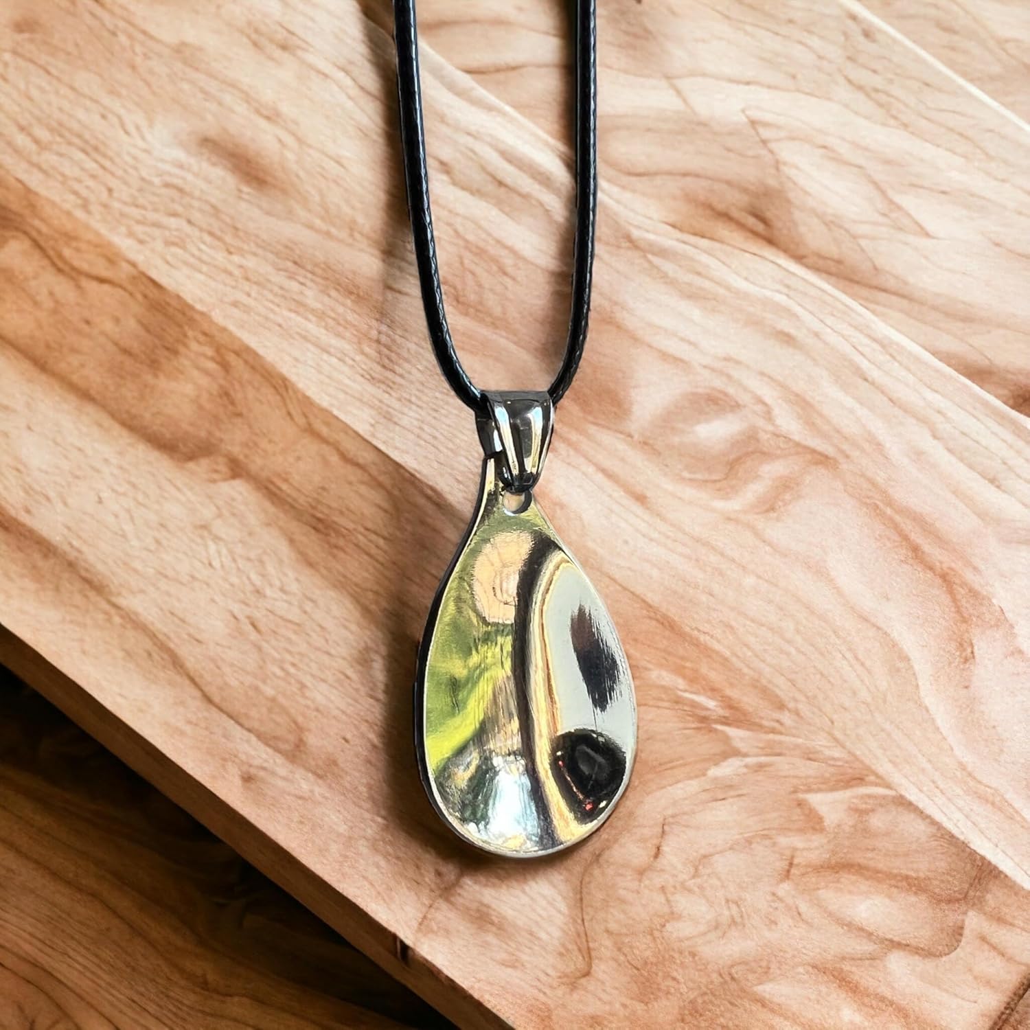 Mirror Mirror Spoon Necklace 18"