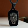 Owl Amulet Spoon Pendant