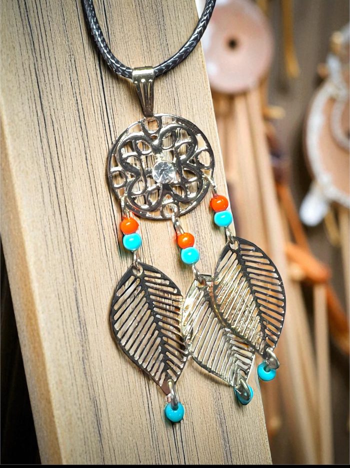 Bohemian Charm With This Captivating Dream Catcher Necklace