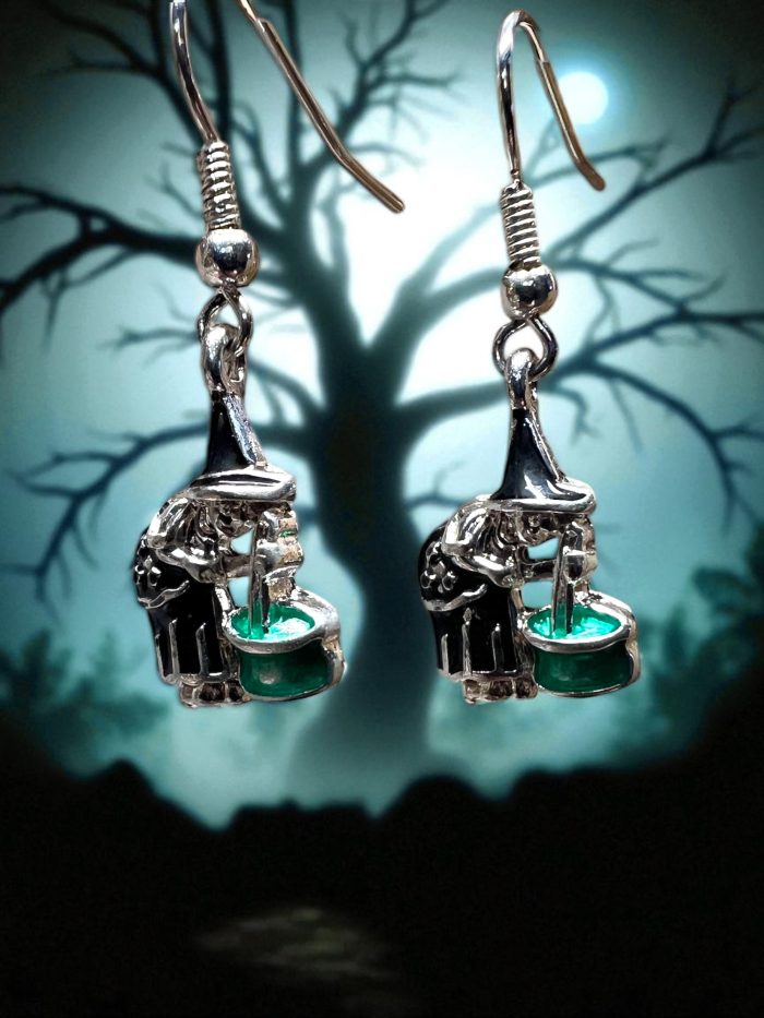 Halloween-Themed Dangle Earrings