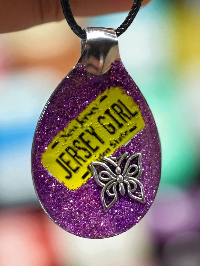 JERSEY GIRL Butterfly Queen Spoon Necklace